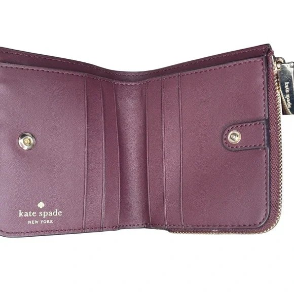 Kate Spade Compact Glitter Wallet - Picture 3 of 3